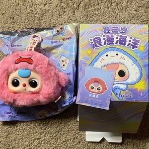 Confirmed Baby Three Romantic Ocean Water Drop Fish